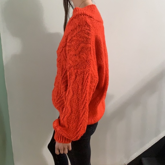 ASOS poppy red Sweater - Picture 2 of 4